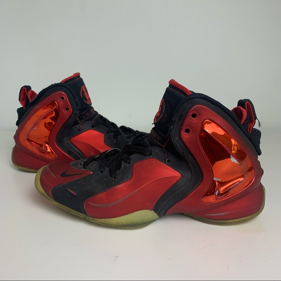 Nike Lil Penny Posite University Spring Red - Picture 2 of 11